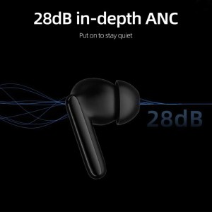 هدفون گیمینگ داخل گوش بی سیم کیو سی وای مدل T13 ANC 2